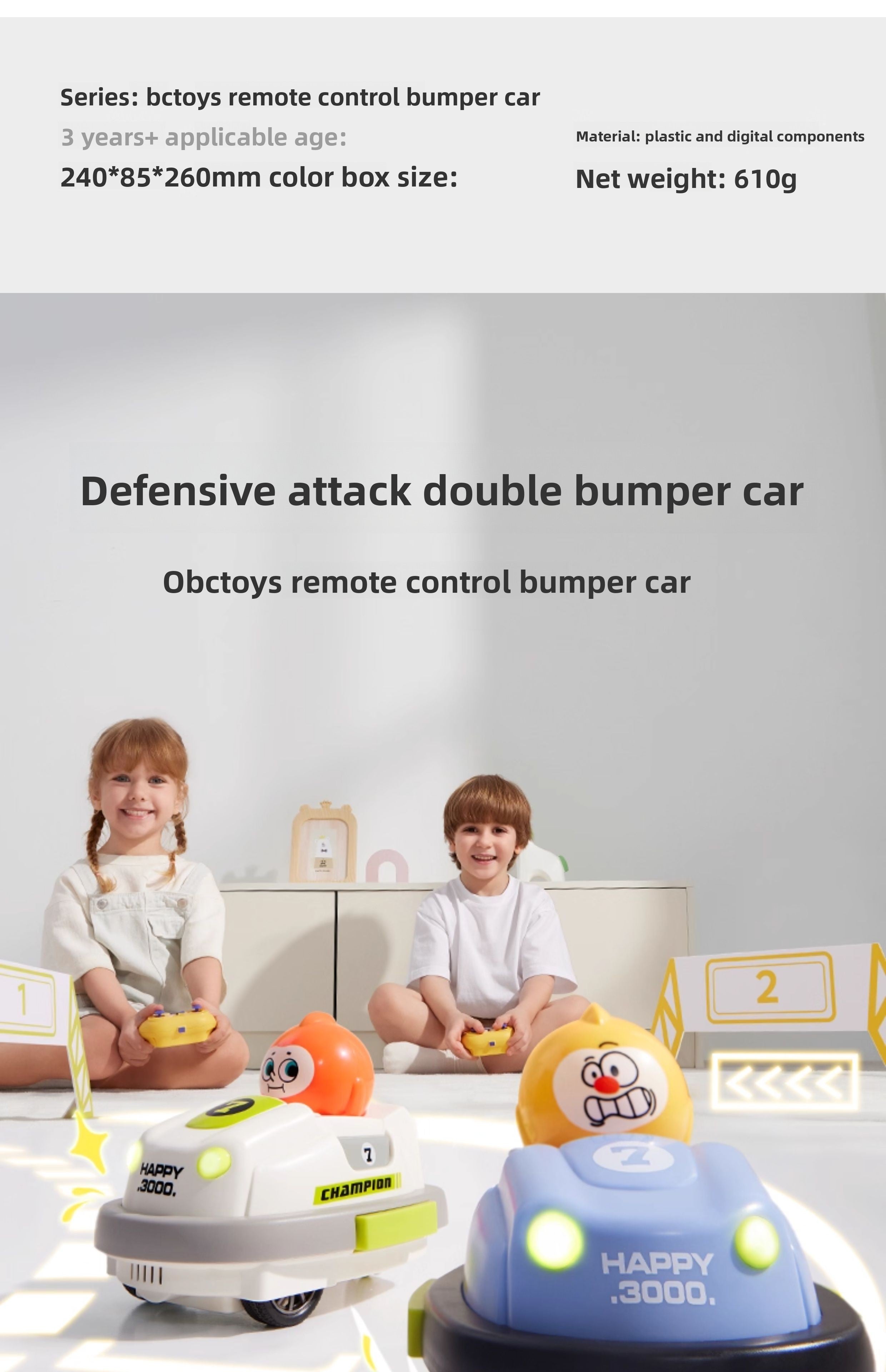 Babycare toys bctoys double battle competitive touch remote control car